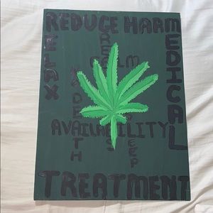 Pro Marijuana Painting